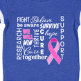 thumbnail image 4 of Inktastic Breast Cancer- Together We Will Win Boys or Girls Baby Bodysuit, 4 of 5