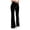 Black, variant on Women's High Waisted Velvet Wide Leg Pants with Drawstring Waist Soft Flared Trousers for Casual Wear and Cozy Comfort(Black, XXL)