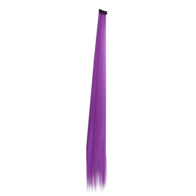 Fiudx Cabello Extenso, Elegante Peluca y Clip, Cabello Sintético Resistente Al Calorico, Reflejos Instantáneos para Que Luzcan Brillantes, Fácil de Cuidar y Champú Suave, Accesorio de Moda para Fiest