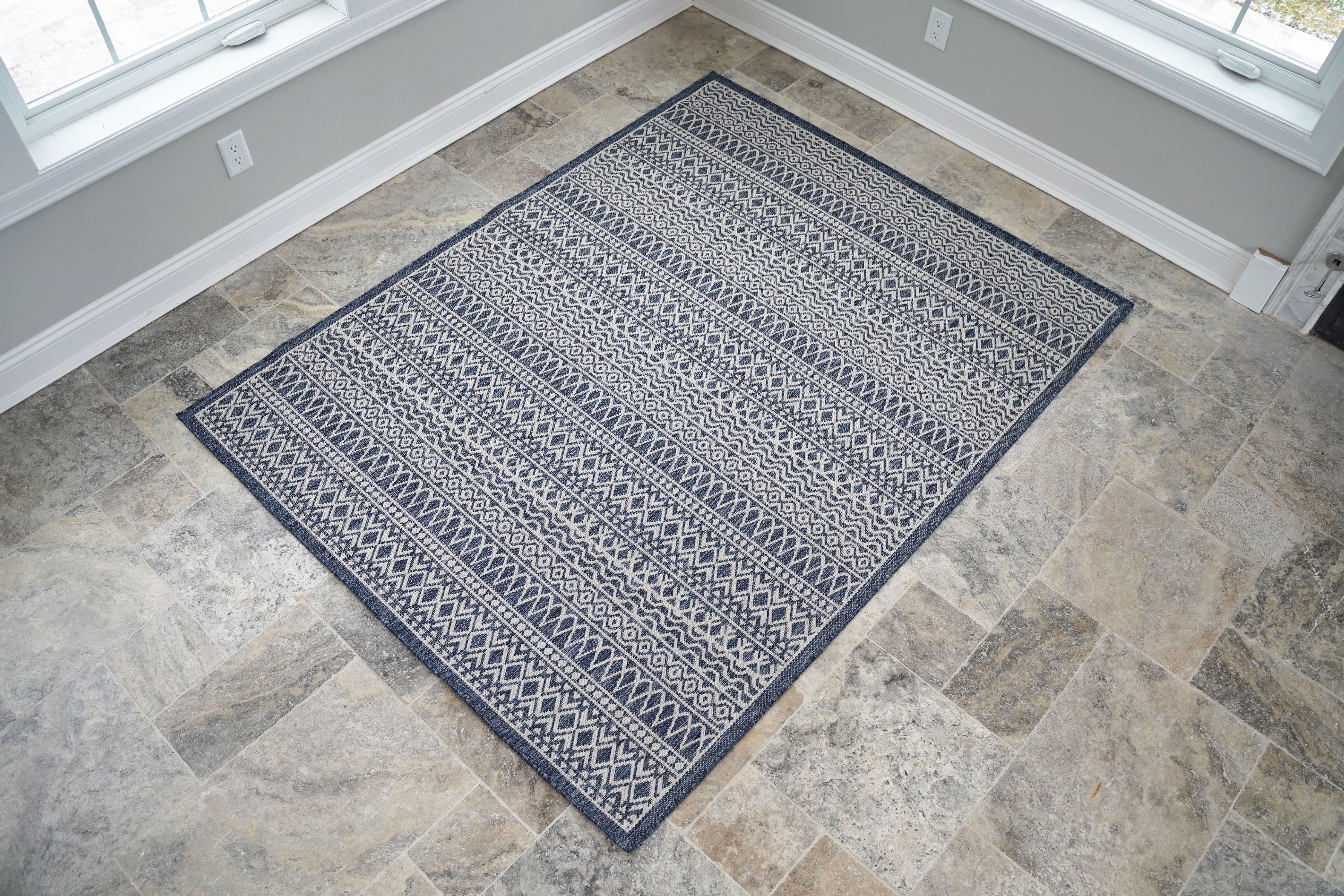 Benissimo Indoor / Outdoor Sisal Area Rug "Restoration" Collection Non