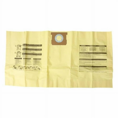 

Vacmaster VHDXL 15-22 Gallon Wet Dry Vacuum High Efficiency Dust Filter Bags 3-Pk. - Quantity 1