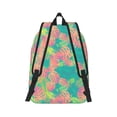 thumbnail image 3 of Balery Colorful Palm Leaves Vintage Canvas Backpack for Men and Women - Large Capacity, Durable Travel Laptop Bag for School, Work, Hiking, and Outdoor Activities, 3 of 7
