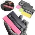 thumbnail image 3 of Felt Edge Squeegee Soft Car Vinyl Wrap Application Tools Window Magnet Tint G4Y6, 3 of 8