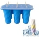 thumbnail image 1 of Moldes de paletas con tapas y palitos de madera, molde de silicona para hacer hels de 10 cavidades, fabricante de hielo de fácil liberación (azul), 1 of 1