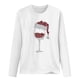 thumbnail image 4 of Pntutb Mujeres Navidad Cuello Redondo Ligero Mangas Largas Camisas Fit Otoño Túnica top Mujer Otoño tops Pntutb Pntutb-147, 4 of 6