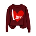 thumbnail image 5 of SHE IS Fall Sweatshirts for Women 3xl Plus Size Hoodies for Women 4x Pullover Sweatshirts for Women Half Zip Womens Long Sleeve Tops Casual Crop My Orders Placed, 5 of 6