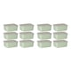 thumbnail image 4 of Recipiente de Plástico de Grado Alimenticio Billuyoard con Tapa Transparente Verde 6 Piezas, 4 of 6