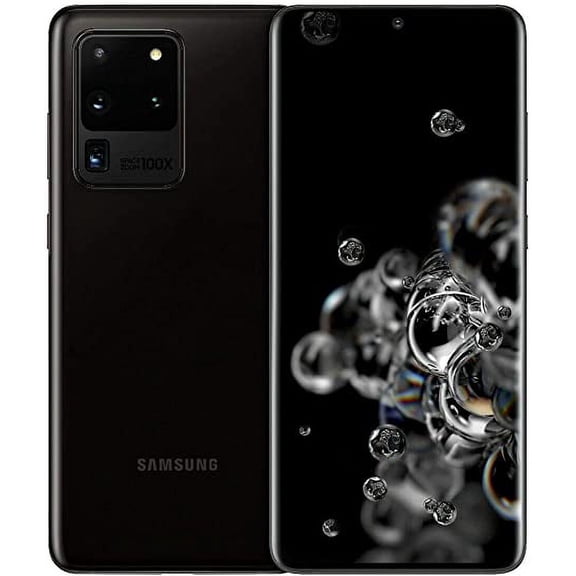 Restored SAMSUNG GALAXY S20 ULTRA 5G 128GB AT&T SM-G988U1 - BLACK (Refurbished)