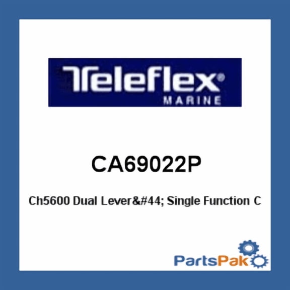 SeaStar Solutions (Teleflex) CA69022P Teleflex Marine CA69022P Ch5600 Cable AtTachometerment Kit-