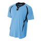thumbnail image 1 of N4229 A4 HOMBRE 2 BTTN COLORBLCK HENLEY AZUL CLARO/ BLK S Nave de la gota A4 N4229, 1 of 1