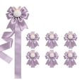thumbnail image 4 of SMKE Easter Cabinet Bow Decor,Spring Holiday Door Bow with Bunny Ear,Festive Ribbon Accent,6PCS Large Easter Ribbon Bows 40 Inch Linen Bunny Print for Cabinet Door Wreath Home Holiday Spring Decor, 4 of 8