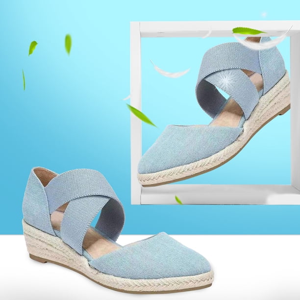 Summer Slope Cuerda de cáñamo Sandalias de gran tamaño Banda elástica Zapatos de pescador Wmkox8yii sa1748