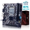 thumbnail image 1 of B75 Motherboard LGA 1155 Desktop Motherboards Support DDR3 RAM With NVME M.2 Interface USB3.0 SATA3.0 Motherboards, 1 of 5