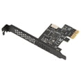 thumbnail image 4 of USB3.2 GEN1 Expansion Card, Black Riser Card PCIE To USB 3.2 Expansion Card High Speed  For Desktop Front Type C PCIE X1 To USB3.2, 4 of 8