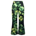 thumbnail image 2 of frariair Jeans for Women Trendy Wide Leg Pants For Women High Waisted Flower Patterned Pants Lightweight And Loose Casual Colorful Fashion Clothing, 2 of 5