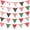 Red White, variant on 12M/40Ft Royal Blue Pennant Banner Flags 42Pcs Blue Party Decoration Garland Cotton Triangle Flags Banners for Baby Shower Nautical Pirate Under The Sea Festival Decoration Pennant Banners