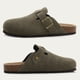 thumbnail image 4 of Comwarm-Zapatillas de ante para mujer, zuecos Boston, plantilla de corcho, sandalias con soporte de arco, toboganes de playa al aire libre, zapatos para el hogar, 4 of 4
