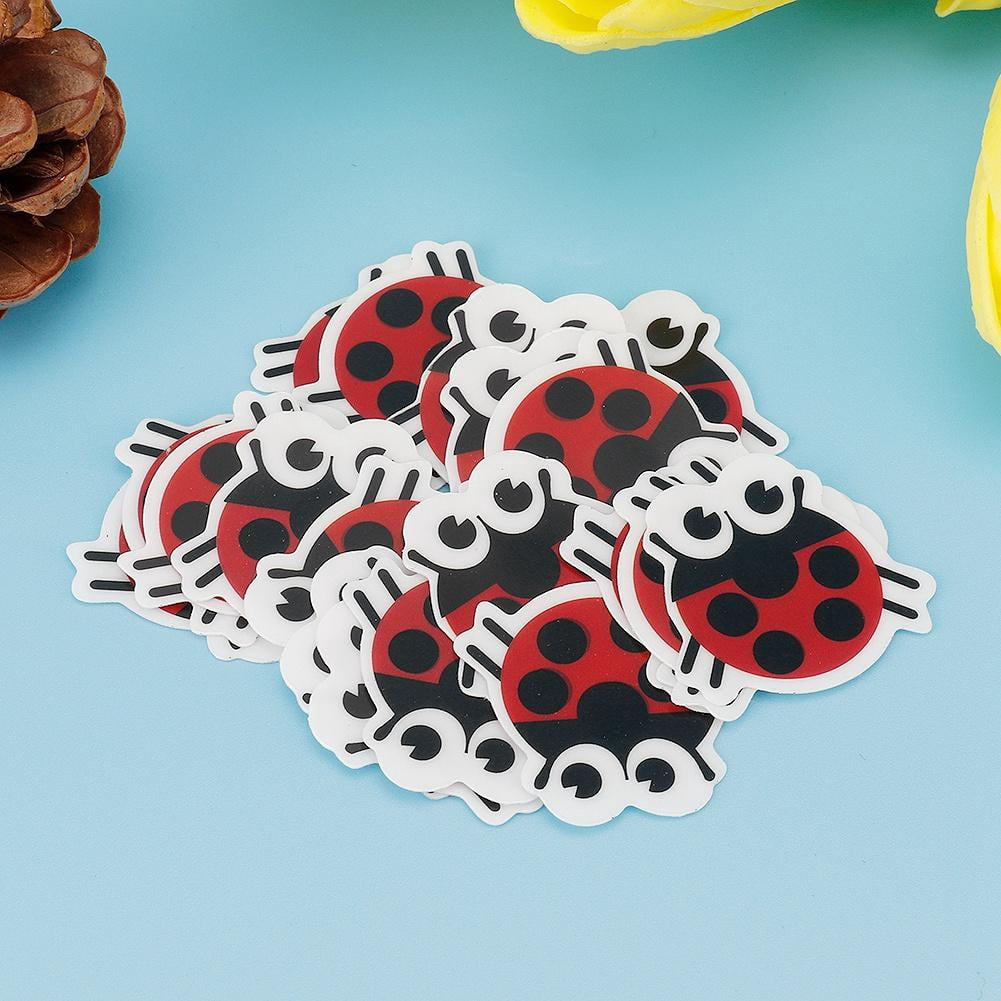 Tebru Forehead Temperature Sticker,20pcs Cartoon Elephant Children Kids Baby Care Flexible Body Fever Forehead Thermometer Sticker, Body Fever Temperature Sticker