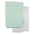 thumbnail image 1 of Couvertures Thermiques Blanches et Menthe, 1 of 3