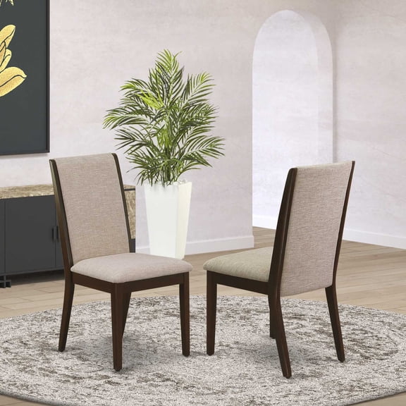 East West Furniture Parson Chairs-, LAP3T04