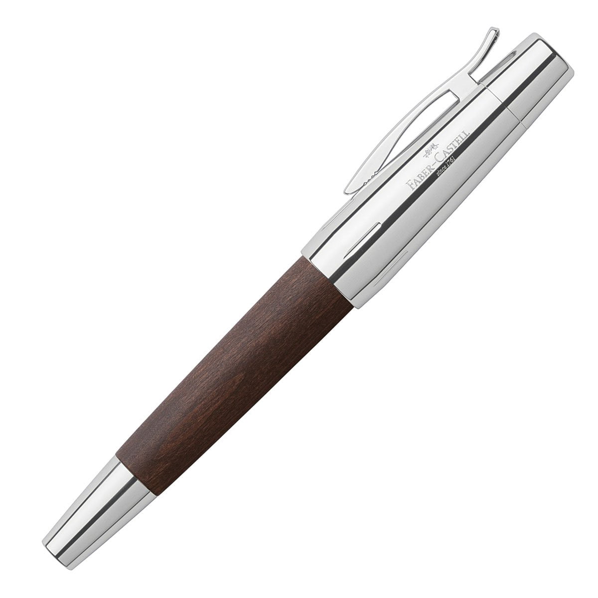 Faber Castell E-motion Pearwood Dark Brown Rollerball Pen