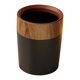 thumbnail image 4 of Papelera de Basura de PP con Textura de Madera Hebilla Ajustable Gran Apertura para Desechos Variados Adecuada para Dormitorio Baño Oficina Cocina, 4 of 9