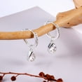 thumbnail image 7 of Lancharmed Silver Plated Holiday Earrings,Water Drop Pendant Earring New Years Gifts, 7 of 7