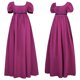 thumbnail image 1 of Vestido vintage Regent de Bridgetton, vestido de baile de cintura alta, vestido de té victoriano, 1 of 6