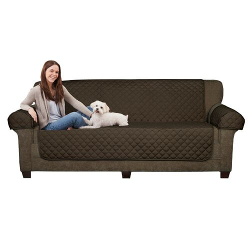 Maytex Waterproof 3 Piece Box Cushion Loveseat Slipcover Set Walmart Com Walmart Com