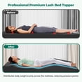 thumbnail image 2 of Camilla de masaje ergonómica con curvas ENITYA Lash Bed Foam Topper, 2 of 7