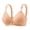 Brown, variant on Push Up Bras for Women Front Closure Lace Wireless Bralette Womens Seamless Jelly Bras