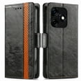 thumbnail image 2 of Compatible With Tecno Spark 10 4g Rfid Blocking Leather Wallet Case Card Holder Flip Folio Shockproof Cover, 2 of 3