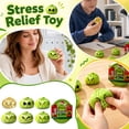 thumbnail image 2 of Green Dumpling Squishy with Box,Rare Glitter Christmas Dumpling Squishy,Butter Squishy Slow Rising Stress,Cheese Squishy,Dumplings Squeeze Balls Stress Relief Sensory., 2 of 9