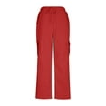 thumbnail image 4 of Roncen Women's Solid Cargo Jogger Pants - Loose Fit Sporty Casual Trousers with Drawstring Waist & Pockets, 4 of 6