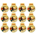 thumbnail image 1 of 12 medallas de fútbol para premios, regalos de equipo, medallas de metal para ganadores de concursos de ortografía medalla de oro, 1 of 9