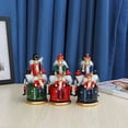 thumbnail image 4 of 1 caja de música roja, juguete de soldado Cascanueces de madera para decoración del hogar, accesorios de escritorio, regalo de Navidad, manualidades, regalo de cumpleaños para niños ER, 4 of 5