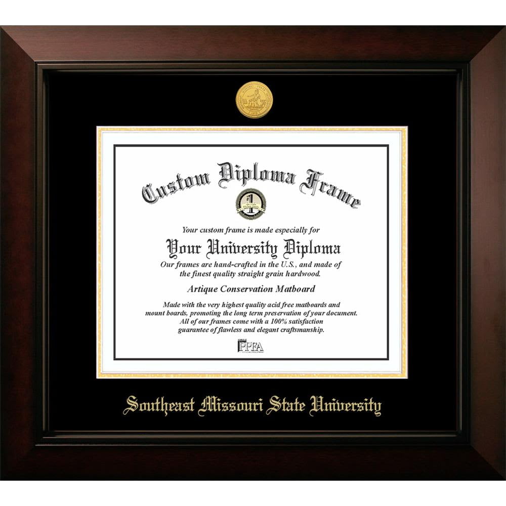 OCM Diploma Frame Southeast Missouri State University Redhawk Displays Diploma Certificate 8