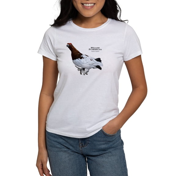 CafePress - Willow Ptarmigan Women's T Shirt - Women's Classic T-Shirt