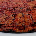 thumbnail image 3 of SAFAVIEH Vintage Hamadan Jessamine Oriental Area Rug, Orange, 5'3" x 5'3" Round, 3 of 8
