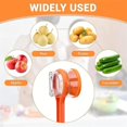 thumbnail image 5 of 2pcs New with Box Storage Kitchen Special Fruitpeeler, Peeler with Container, Peelers for Home Kitchen Fruit Peeling Supplies, Sided Stainless Steel Blade, 5 of 6