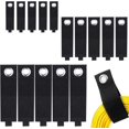 thumbnail image 1 of Paquete de 15 correas de almacenamiento de cables de extensión resistentes, correas de seguridad para cables, mangueras, cuerdas, vehículos recreativos, botes y garajes, almacenamiento y organización., 1 of 5