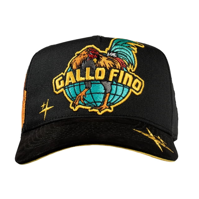 Gorra 5.7 Tierra De Gallos Finos Unitalla Negro/Amarillo Unitalla