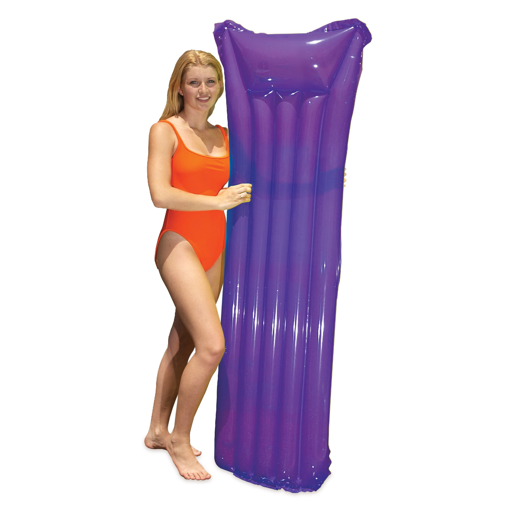 Purple/Orange for sale online Swimline Swimming Pool Double Mattress 