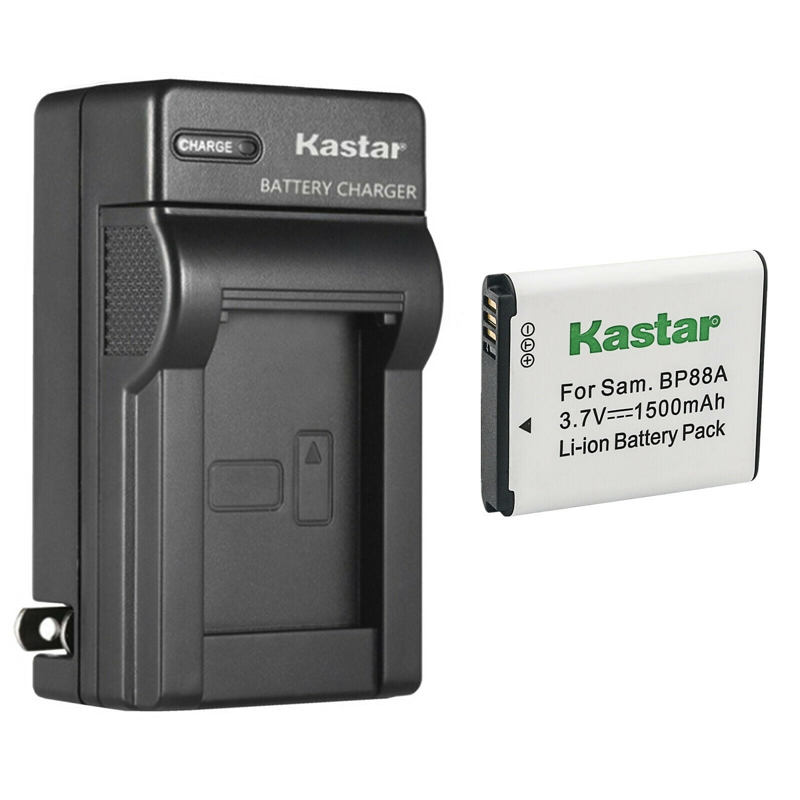 Kastar 1-Pack Battery and AC Wall Charger Replacement for Samsung EA-BP88A EABP88A BP-88A BP88A Battery Samsung DV200 DV300 DV300F DV305 DV305F Digital Cameras