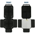 thumbnail image 7 of 2-Pack Car Seat Protector, Features Waterproof 600D Fabric and Thick Padding, Non-Slip Backing and 2 Mesh Pockets, Universal Seat Cover Mat for Child Seats, 7 of 7