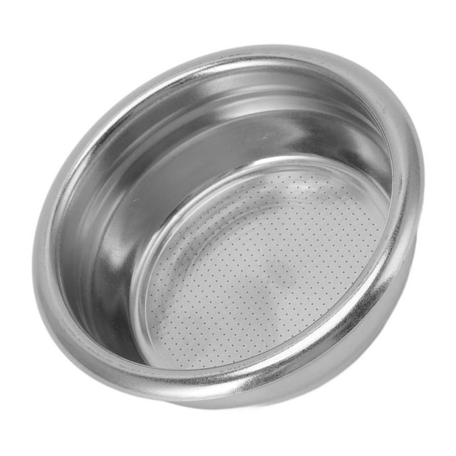 Cesta de filtro de café en polvo taza presurizada de filtro de café duradero de malla fina de acero inoxidable para cafetera semiautomática ANGGREK Otros