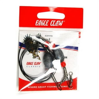 Eagle Claw Catfish Fishing Hooks Assortment Clam, 40 Pieces 