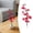 Red, variant on ZFSBZBS Artificial Plum Blossom Bonsai,Fake Plum Blossom Silk Flower Arrangement with Flower Pot,Cherry Blossoms Decor for Hibachi Party Chinese Japanese Asian Theme Party Supplies,Hot Pink