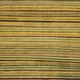 thumbnail image 1 of Ahgly Company Tapis d'Intérieur Carré Abstrait Jaune, 4 Pieds Carré, 1 of 6