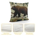 thumbnail image 4 of Pillow Cover Inch Cushion Cover for Kids Teens Adults Cabin Rustic Style Cushion Case for Bedroom Chairs Car, 4 of 5